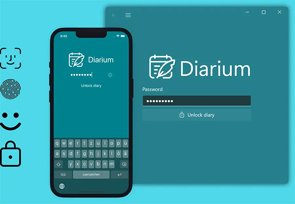 Diarium (Windows, Android, macOS, iOS)