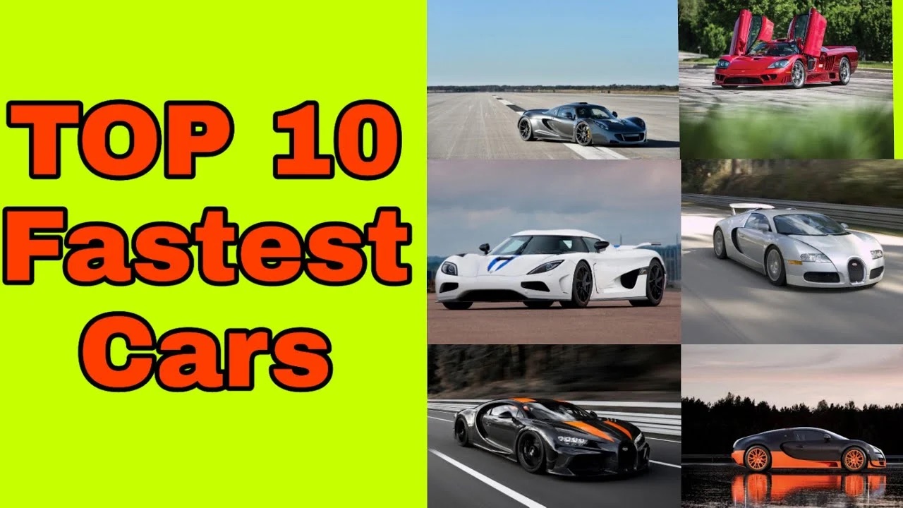 Top 10 Fastest Cars in the World in 2024