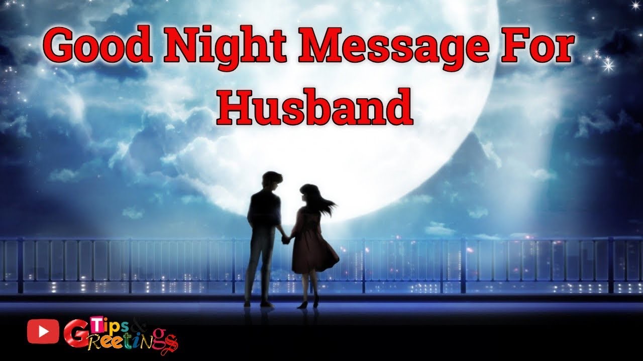 Good Night Wishes for Husband