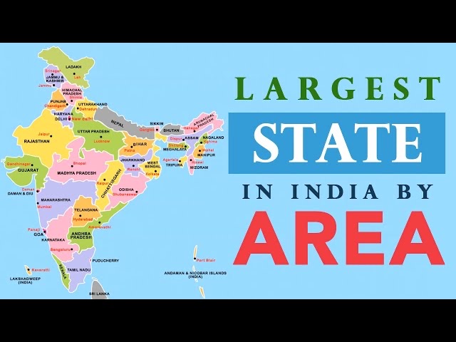 Largest States of India By Area