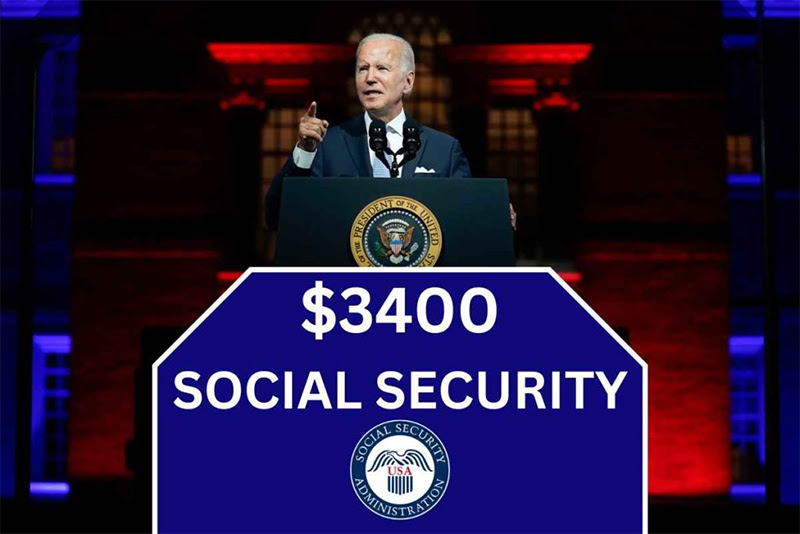 $3,400 Social Security