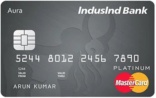 IndusInd Bank Platinum Aura Edge Credit Card 