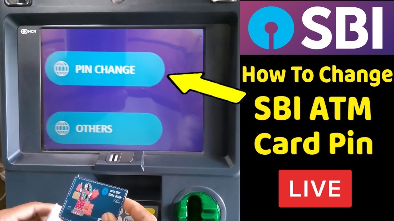 How to Change SBI ATM PIN?