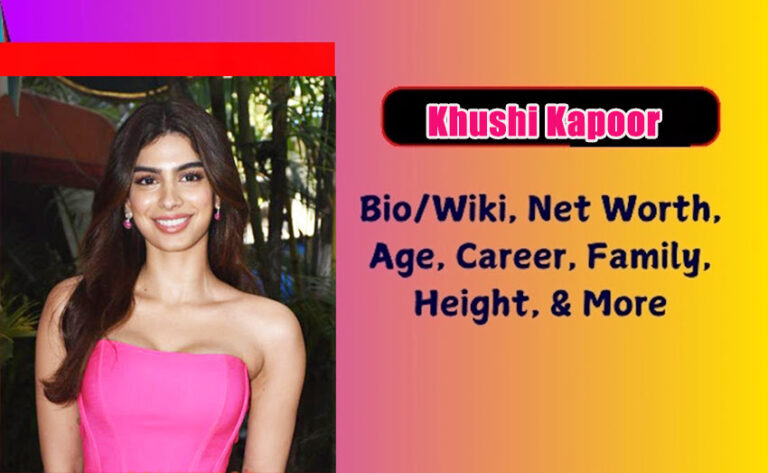 Khushi Kapoor Biography 2025 Age, Height, Weight, Net Worth, Salary ...