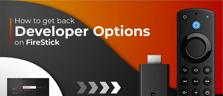 Get Back Developer Options on FireStick