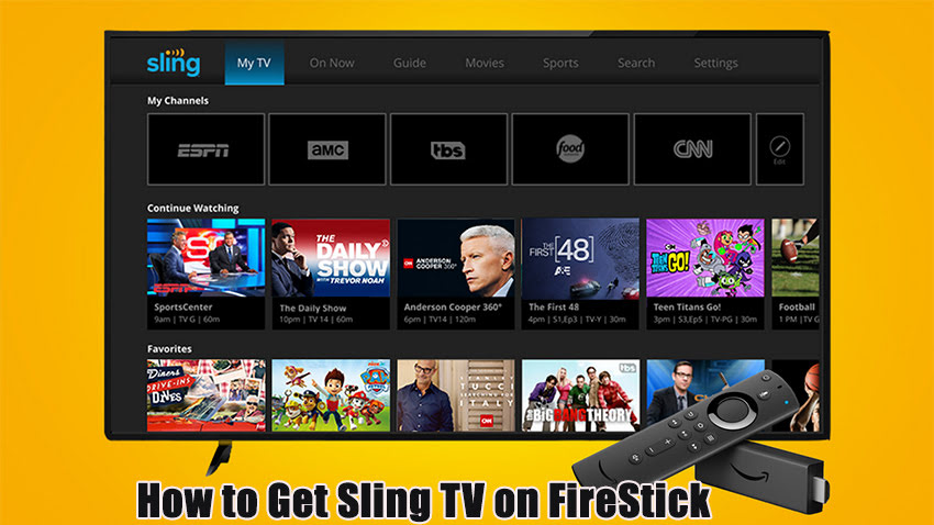 How to Get Sling TV on FireStick