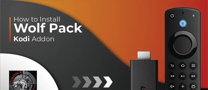Install Wolf Pack Kodi Addon