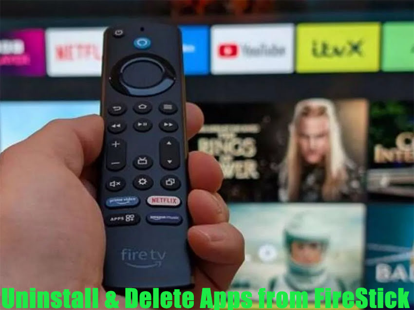 Uninstall & Delete Apps from FireStick