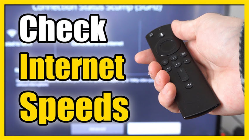 How to Test Internet Speed on Amazon FireStick