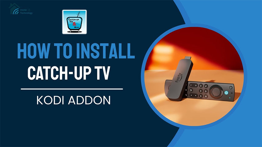 Install Catch-Up TV & More Kodi Addon