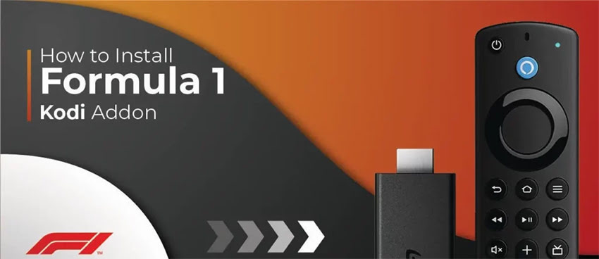 Install Formula 1 Kodi Addon