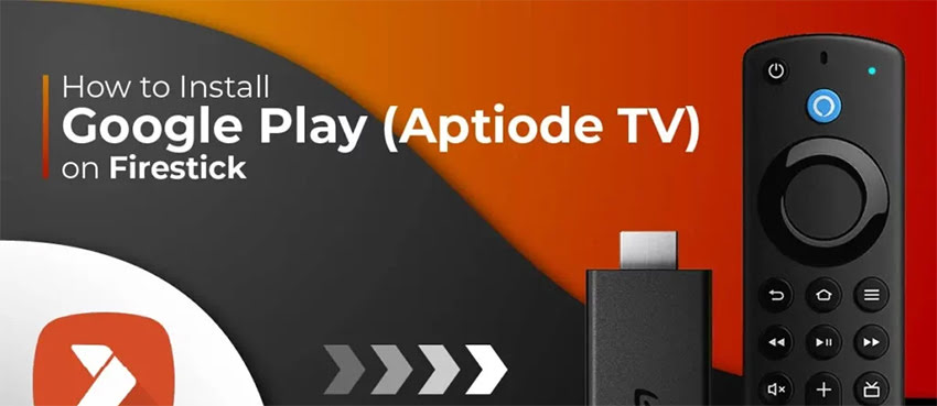 Install Google Play Aptoide TV on FireStick